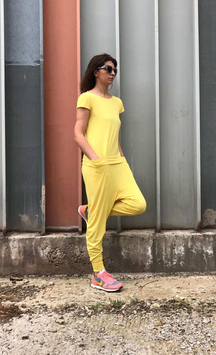 Share more than 78 yellow jumpsuit new look best ceg.edu.vn