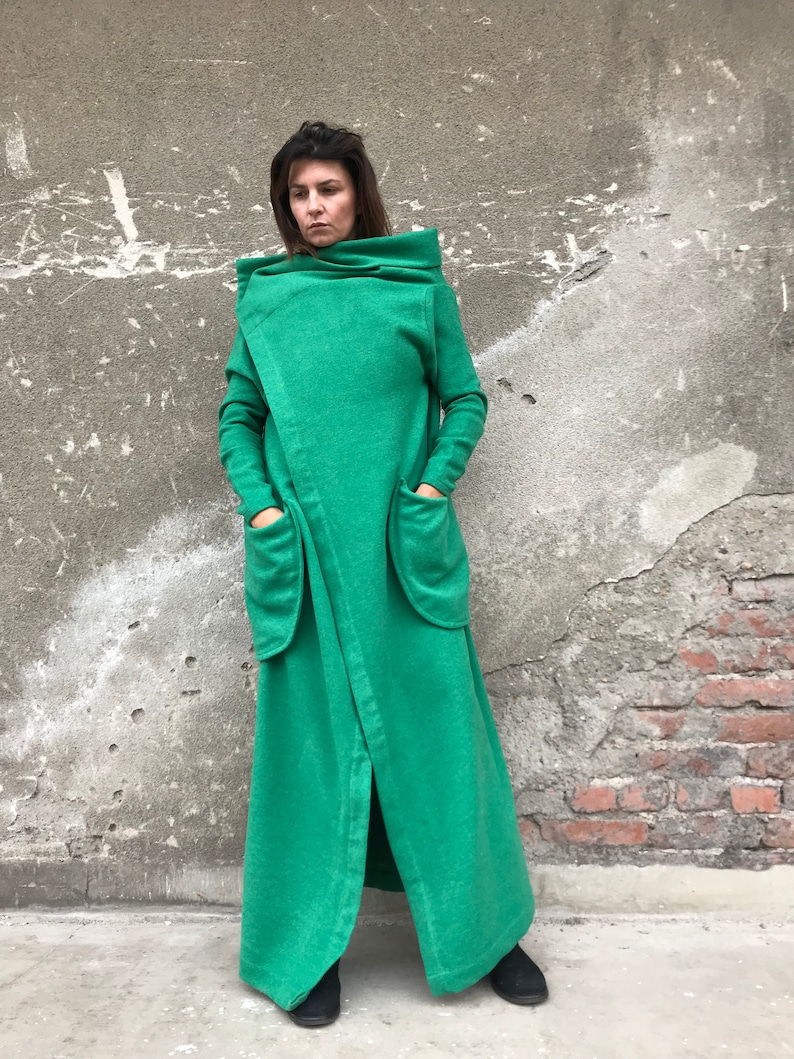 lara maxi wrap coat