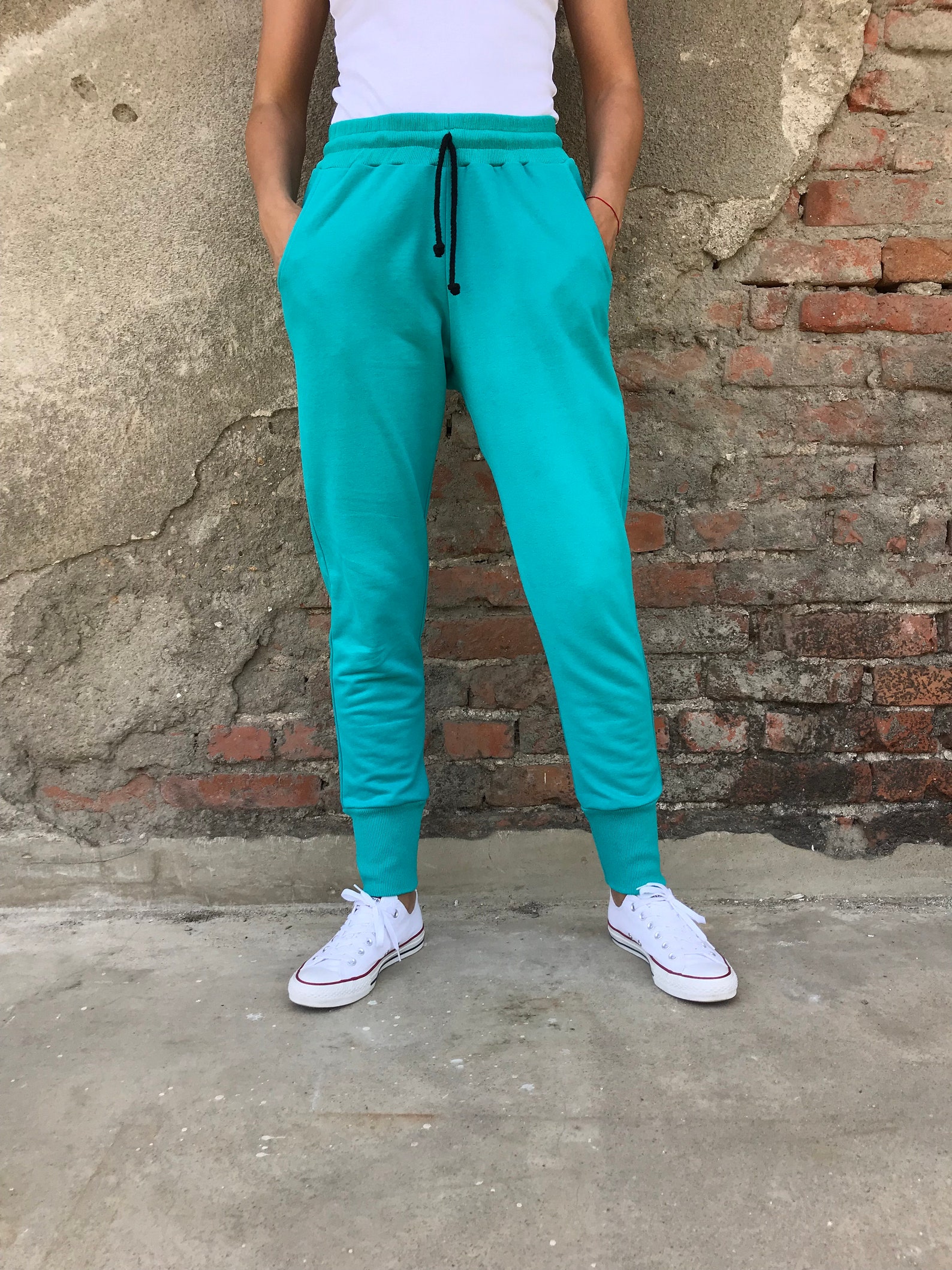 Cotton Jogging Pants Womens Activewear Womens Jogging Pants Etsy UK