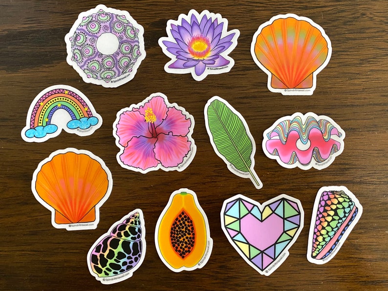 Purple Lotus Flower Clear 2” Vinyl Die Cut Sticker - Etsy