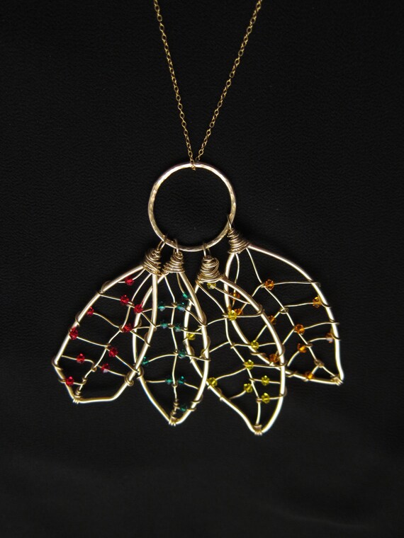 Swarovski dream cheap catcher necklace