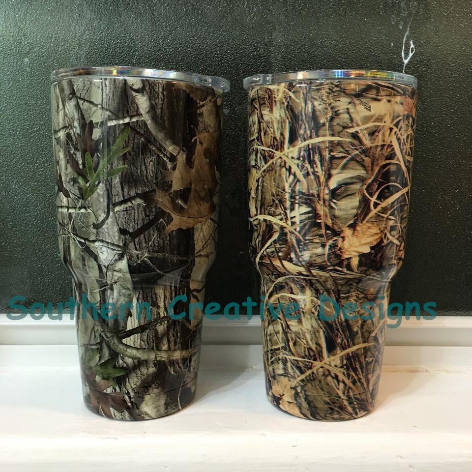 Camo Yeti Rambler 30 Oz, Camouflage Cup, Max 4 HD, G2 Camo Yeti Cup, Hydro  Dipped Yeti Cup 