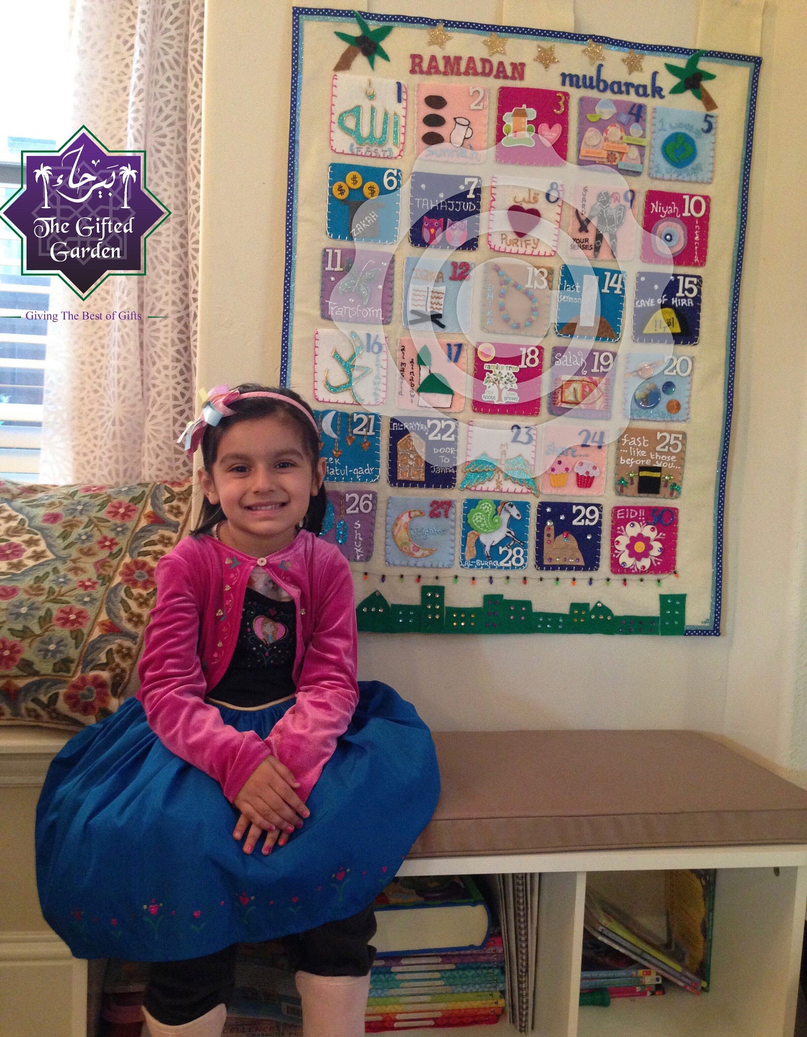 Huge Kids Ramadan Calendar with 30day Large Gift Pockets Etsy