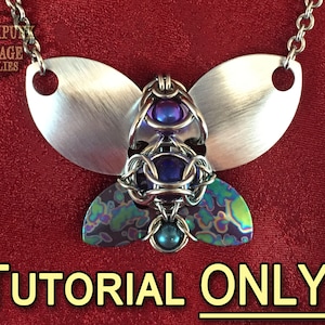 TUTORIAL - Fractal Butterfly Pendant - (Digital Download Tutorial)