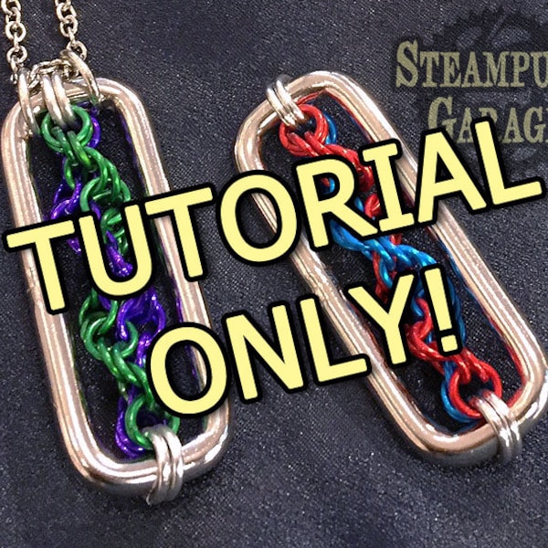 TUTORIAL - DNA Double Helix - Inverted Spiral Chainmaille - Intermediate/Advanced