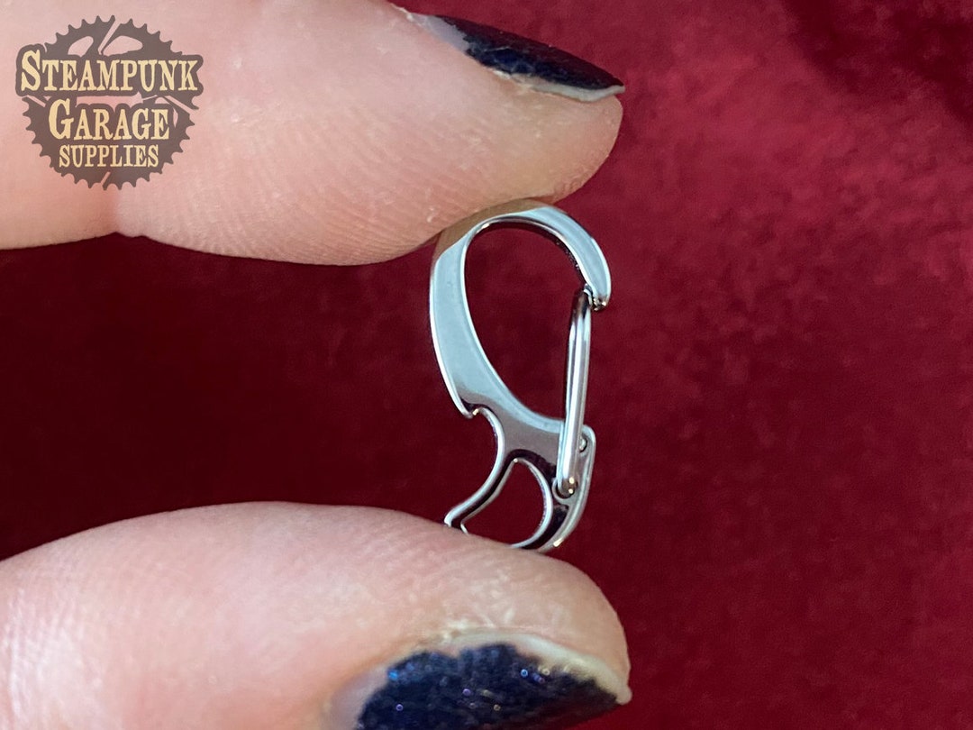 Stainless Steel tribal Gate Clips Smooth Spring Action Solid Steel Etsy