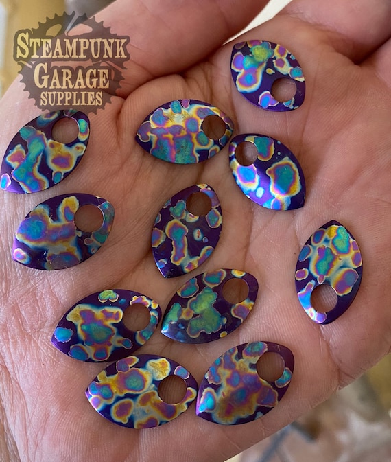 Titanium Disc 2.75 Inches 70 Mm Grade 1 Commercially Pure Etsy