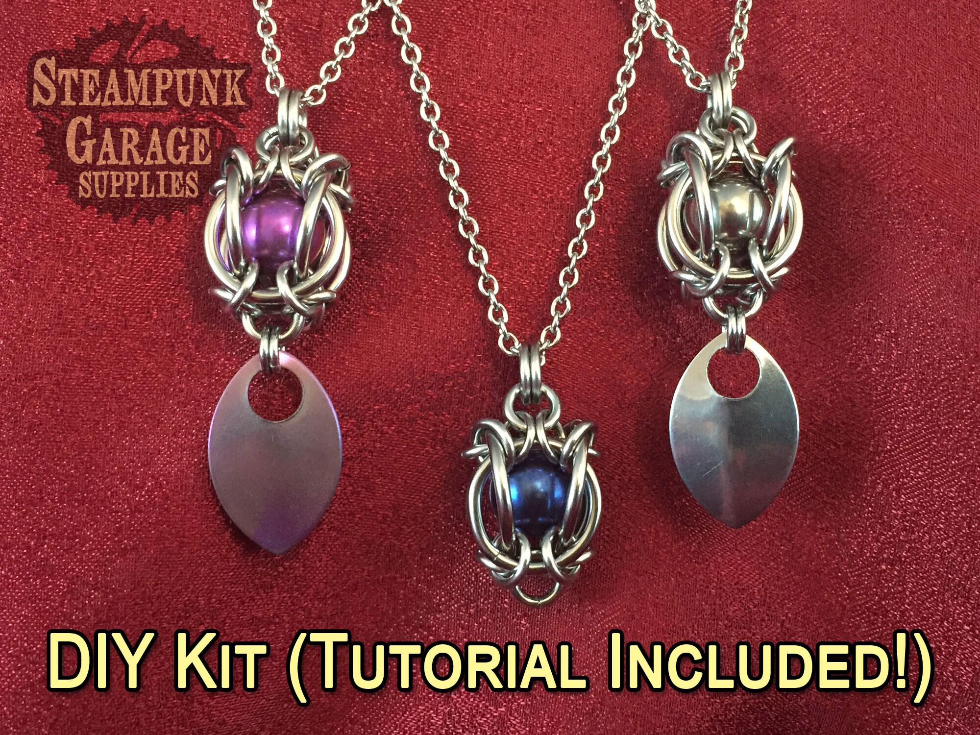 x2 KITS - Mermaid Lantern Pendant - Tutorial is included with every k…