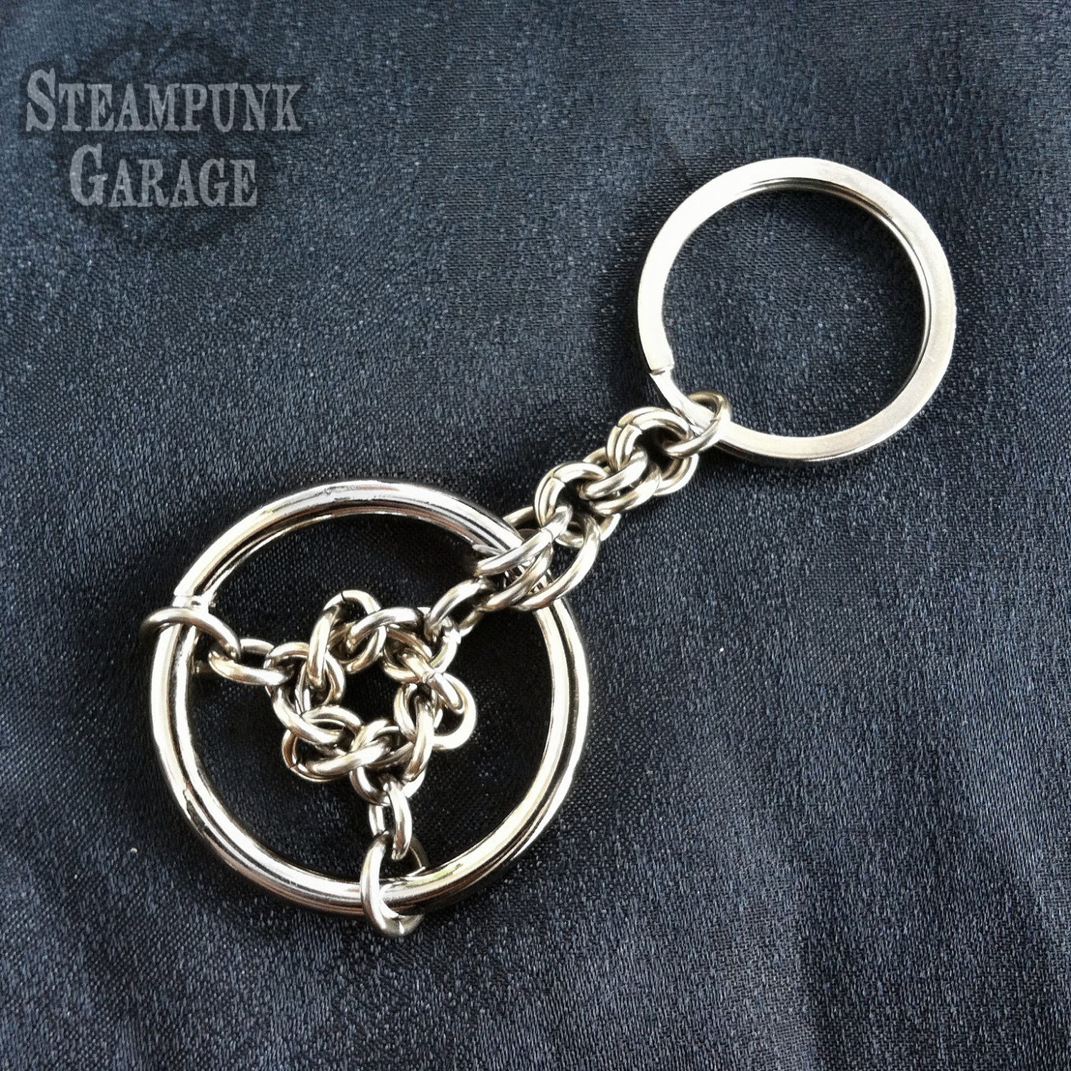 X10 BEEFY Split Keyrings Stainless Steel 1.25 Across - Etsy