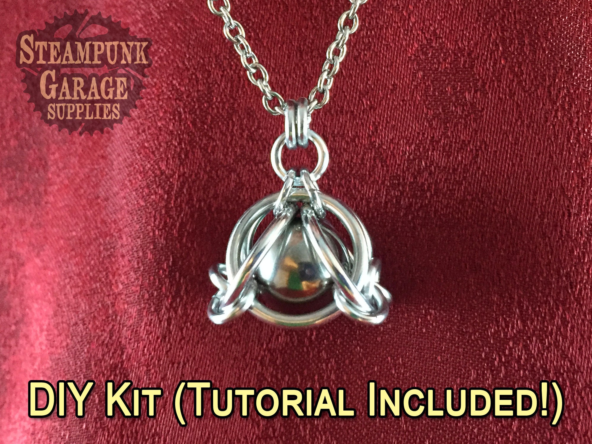 x3 KITS - Carriage Pod Pendant - Tutorial is included with every kit.…