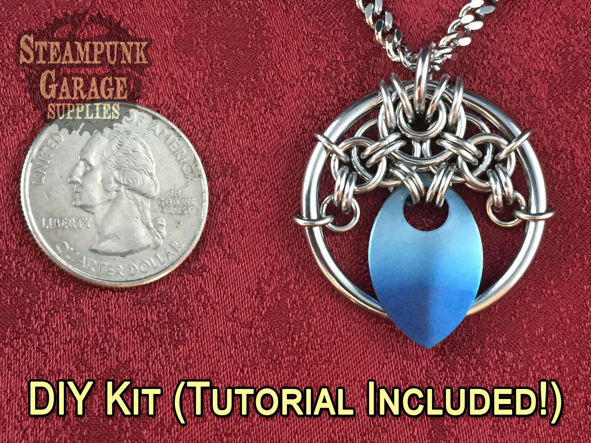 x1 KIT - Oracle Pendant - Tutorial included with every kit! Stainless…