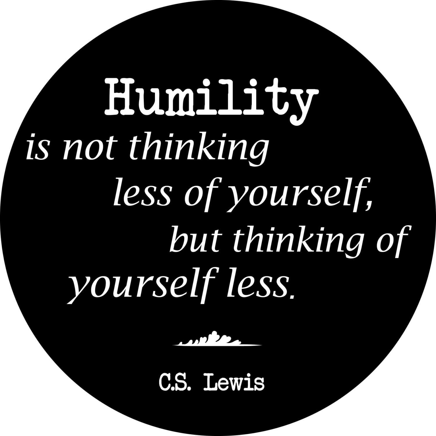 Citation Humilite Nest Pas Penser Moins A Vous Meme Mais Etsy France