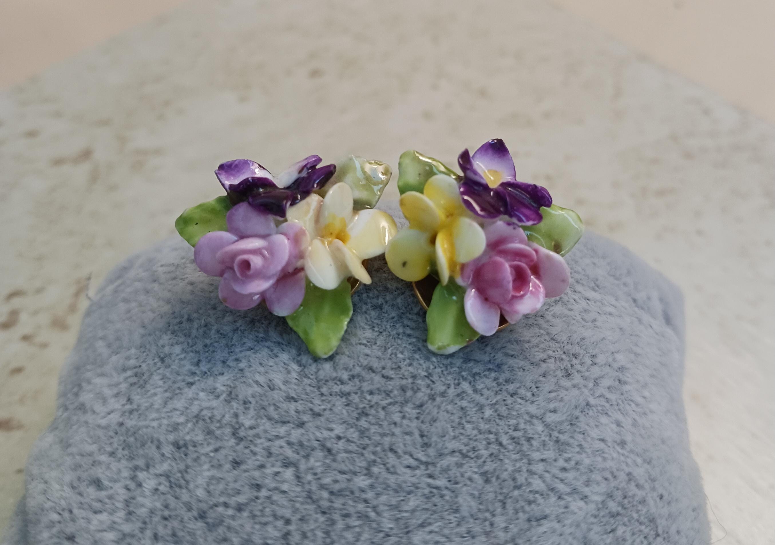 Coalport Flowers - Etsy