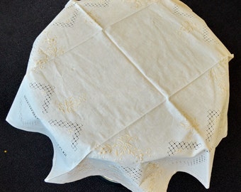 Vintage lniane obrusy świąteczne dekoracje stołu dekoracje ślubne pomysły na prezenty wystrój shabby chic rustykalny domek dekoracje na przyjęcie prysznicowe