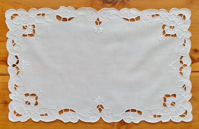 12 Placemats 12 Napkins 1 Runner Superb Table Linen Set Etsy