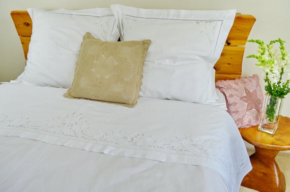French Linen King Super King Size Bed Sheet 3 Pieces Set Etsy