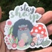 Stay Sharp Hedgehog Sticker, Cute Sticker, Funny Stickers, Hipster ...