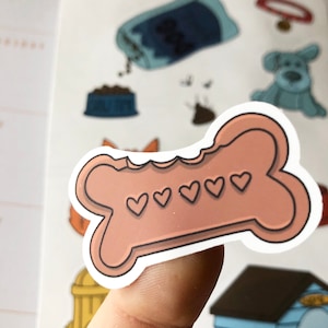 Dog Sticker sheet for planners, kid sticker sheets