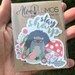 Stay Sharp Hedgehog Sticker, Cute Sticker, Funny Stickers, Hipster ...