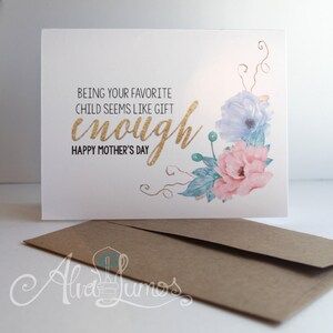 Funny Mothers day card - mothers day card - funny mothers day - funny card - mothers day - card for mom - mother&#39;s day - funny mom card