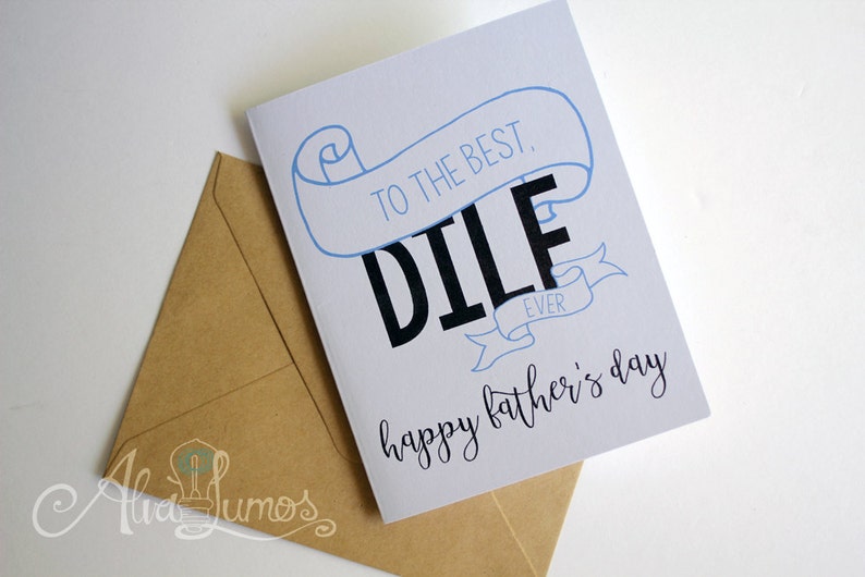 To the Best DILF ever, Happy father's day card funny fathers day dilf card fathers day card funny father's day card for husband image 2