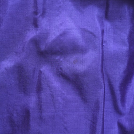 1970s purple silk wrap skirt - image 8