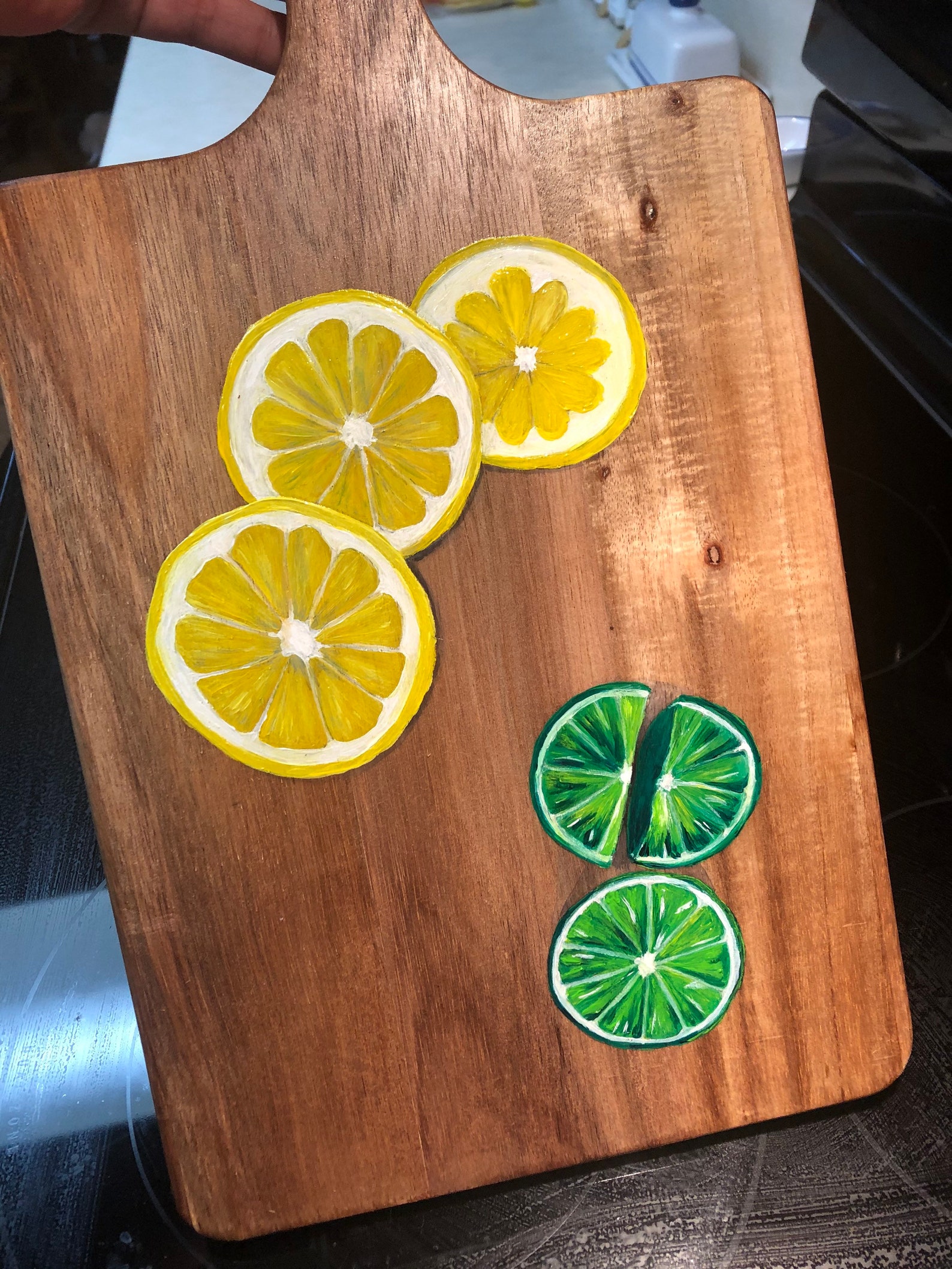 Lemons and Limes Decorative Cutting Board Etsy
