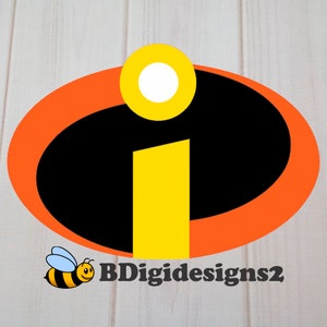 Incredibles Logo - Etsy