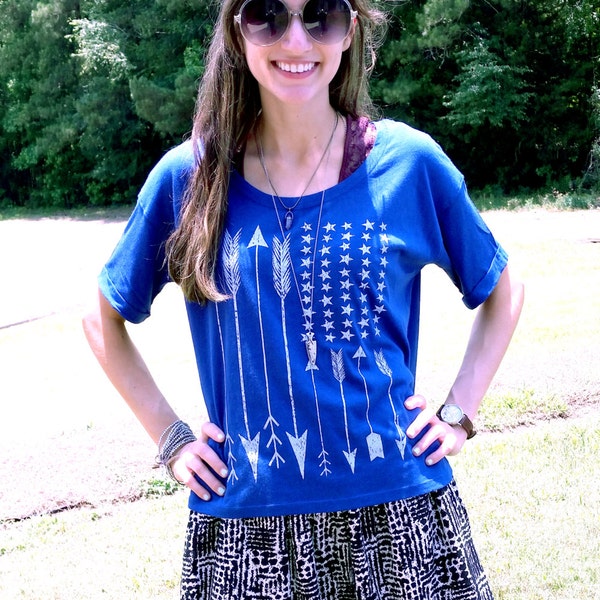 Stars & Arrows Boxy Tee