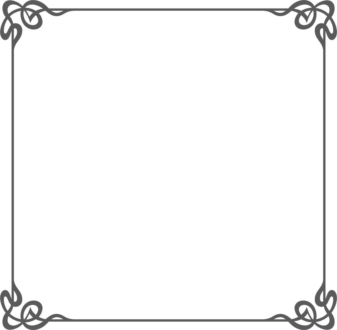 Design Material, Frame Pattern , More Than 100pcs PNG File ...