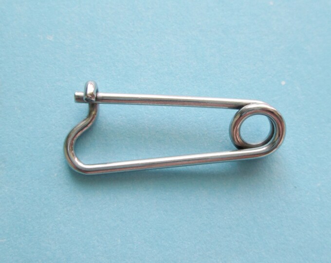 Safety Pin Nipple Ring, Nipple Piercing,nipple Piercing , Nipple