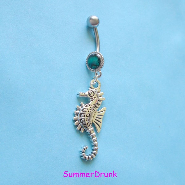 Horse Belly Ring Etsy