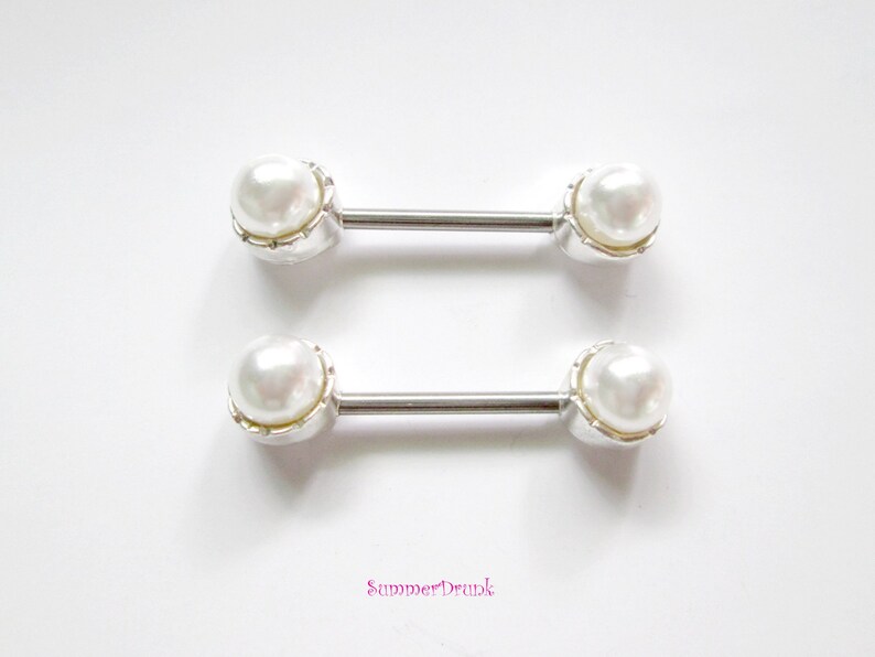 Nipple jewelry Pearl nipple jewelry Nipple ring Boho nipple ring Pearl nipple ring Nipple piercing Pearl nipple piercing