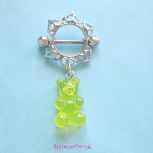 Gummy Bear Nipple Ring. Etsy
