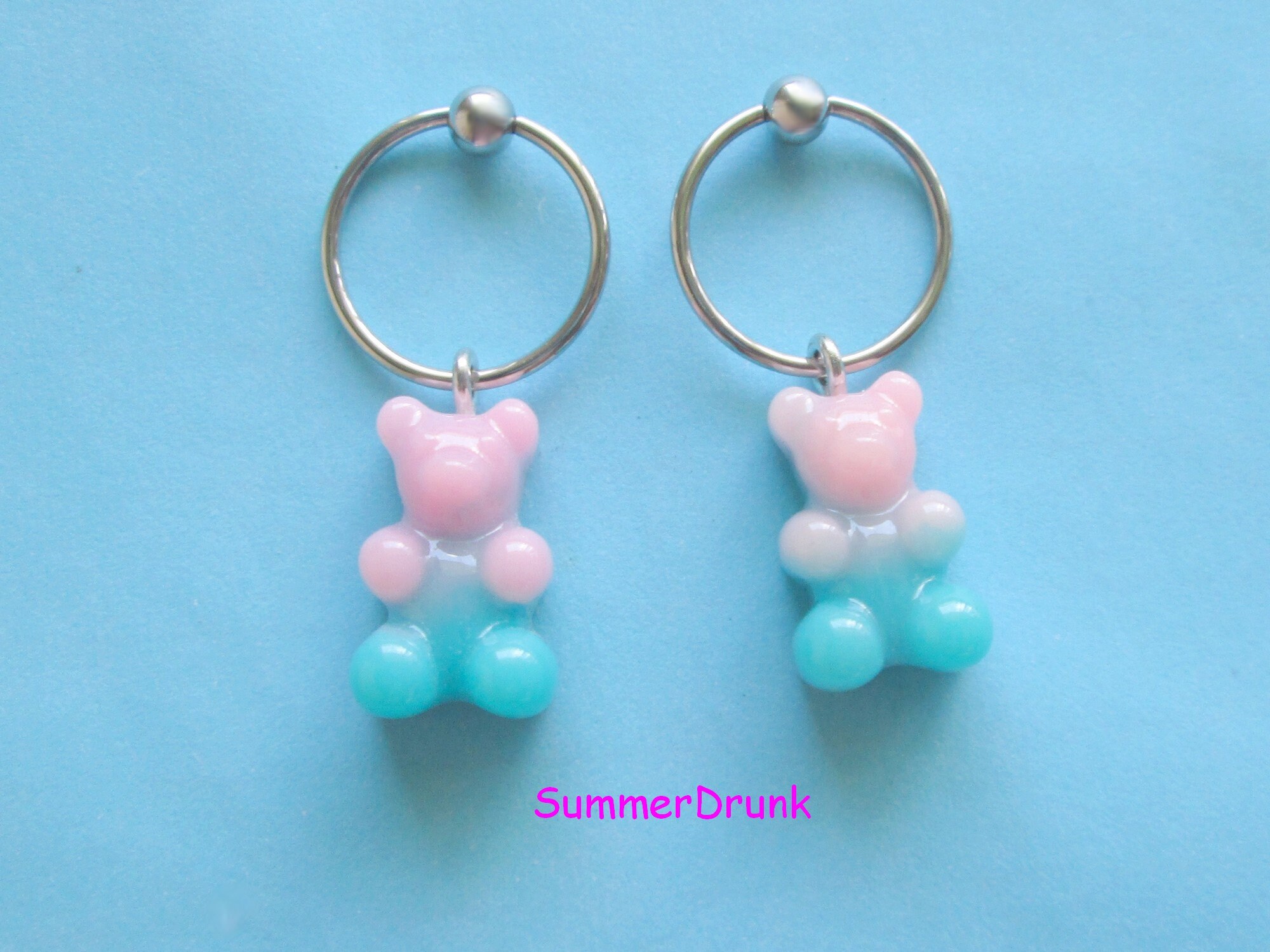 Gummy bear nipple rings deals
