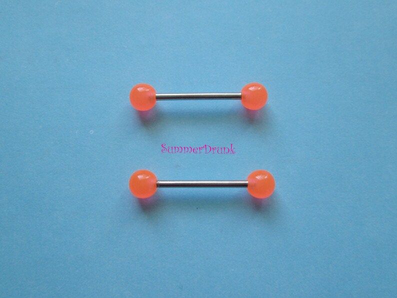 Glow in the dark nipple ring Nipple ring glow nipple jewelry glow nipple piercing Nipple jewelry Nipple piercing Boho nipple ring