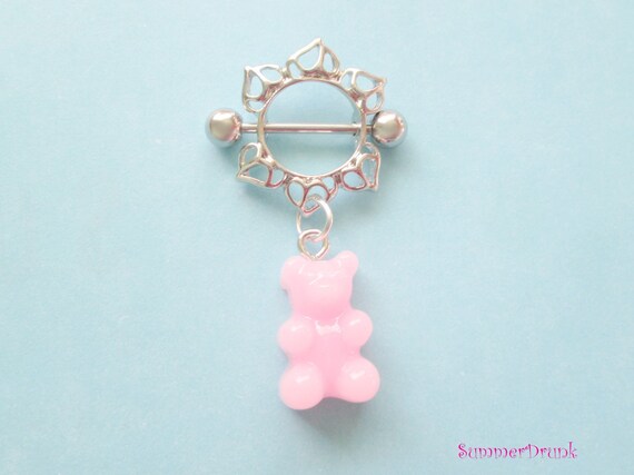 Gummy bear nipple rings deals