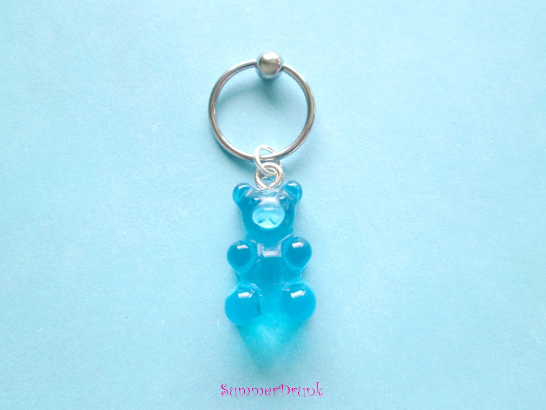 Gummy Bear Captive Bead Ring Cartilage Hoop Earring Captive Etsy