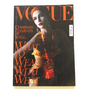 Vogue Italia No 725 Jan 2011 Original Magazine Fashion Rolex