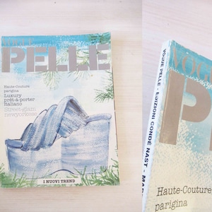 Vogue Italia Pelle Shoe Edition March 1997 approx 300 pages  No 83