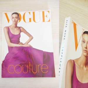 Vogue Italia Unique Supplement September 1999 approx 250 pages  No 589