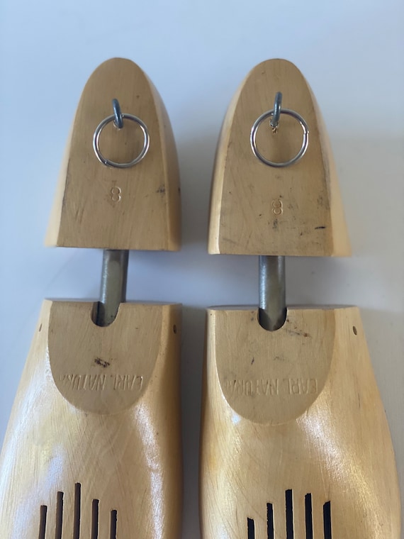 Vintage Earl Natural Shoe Tree Wooden Shoe Tree m… - image 3