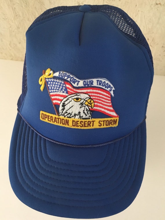 Operation Desert Storm Snapback Vintage Support Ou