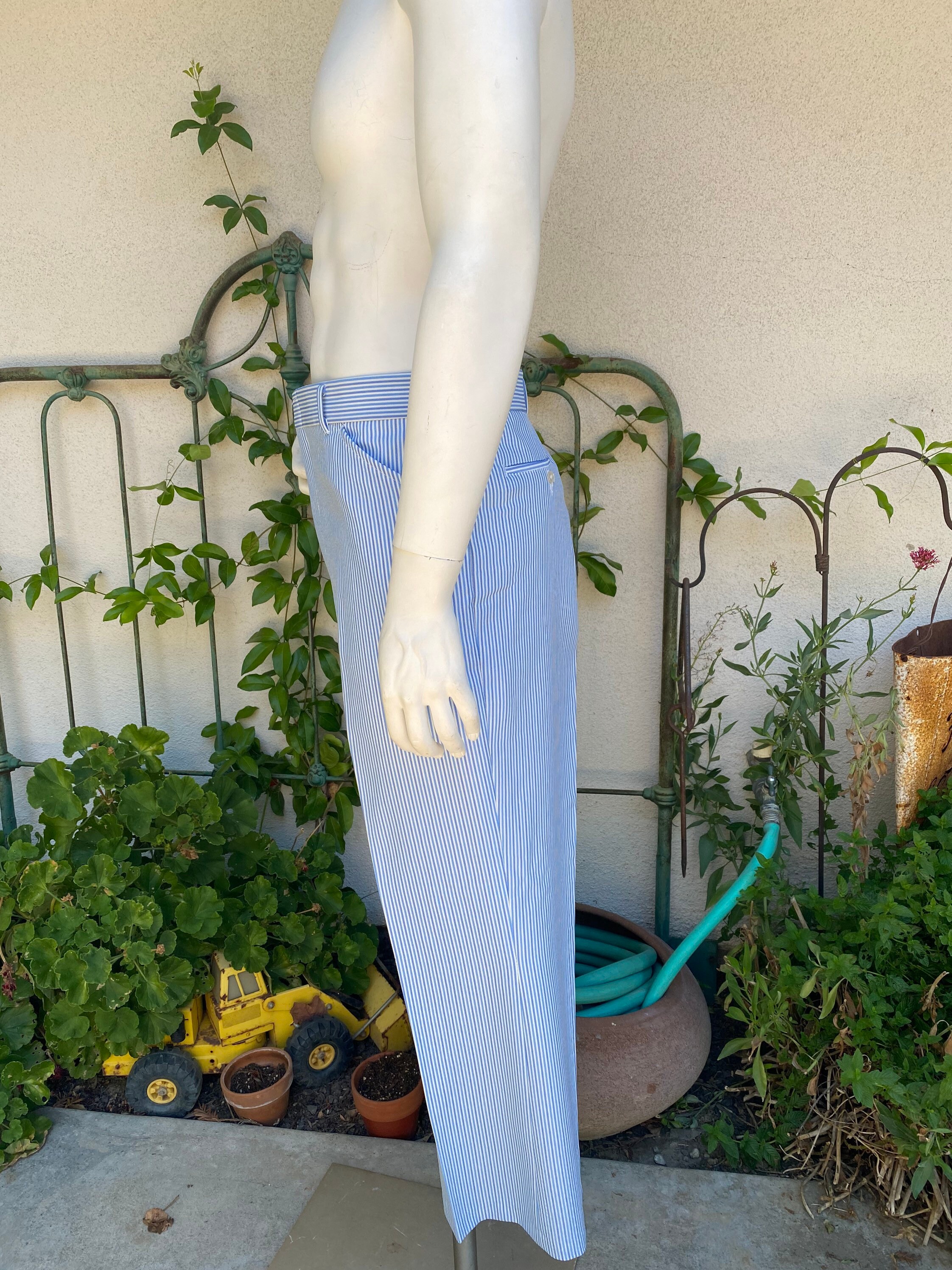 80’s”HABAND”slacks 1980s Haband Pants: 80s style (made recently) -Haband- Mens