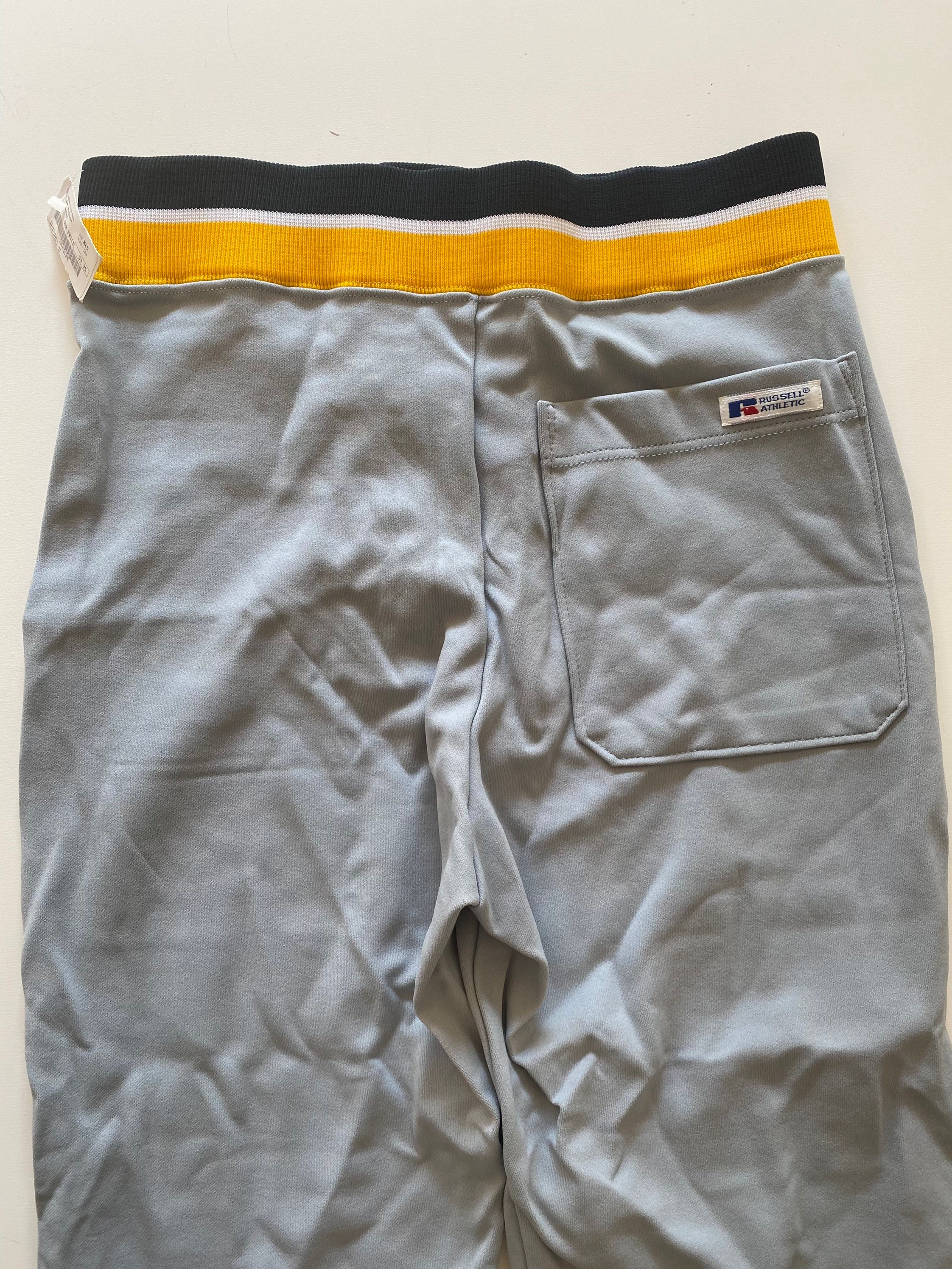 Pantalón Flat Front Russell Athletic Para Béisbol / Sóftbol Blanco * SuperCap