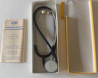 Vintage 1971 Bristoline Tru-Sound Stethoscope IOB
