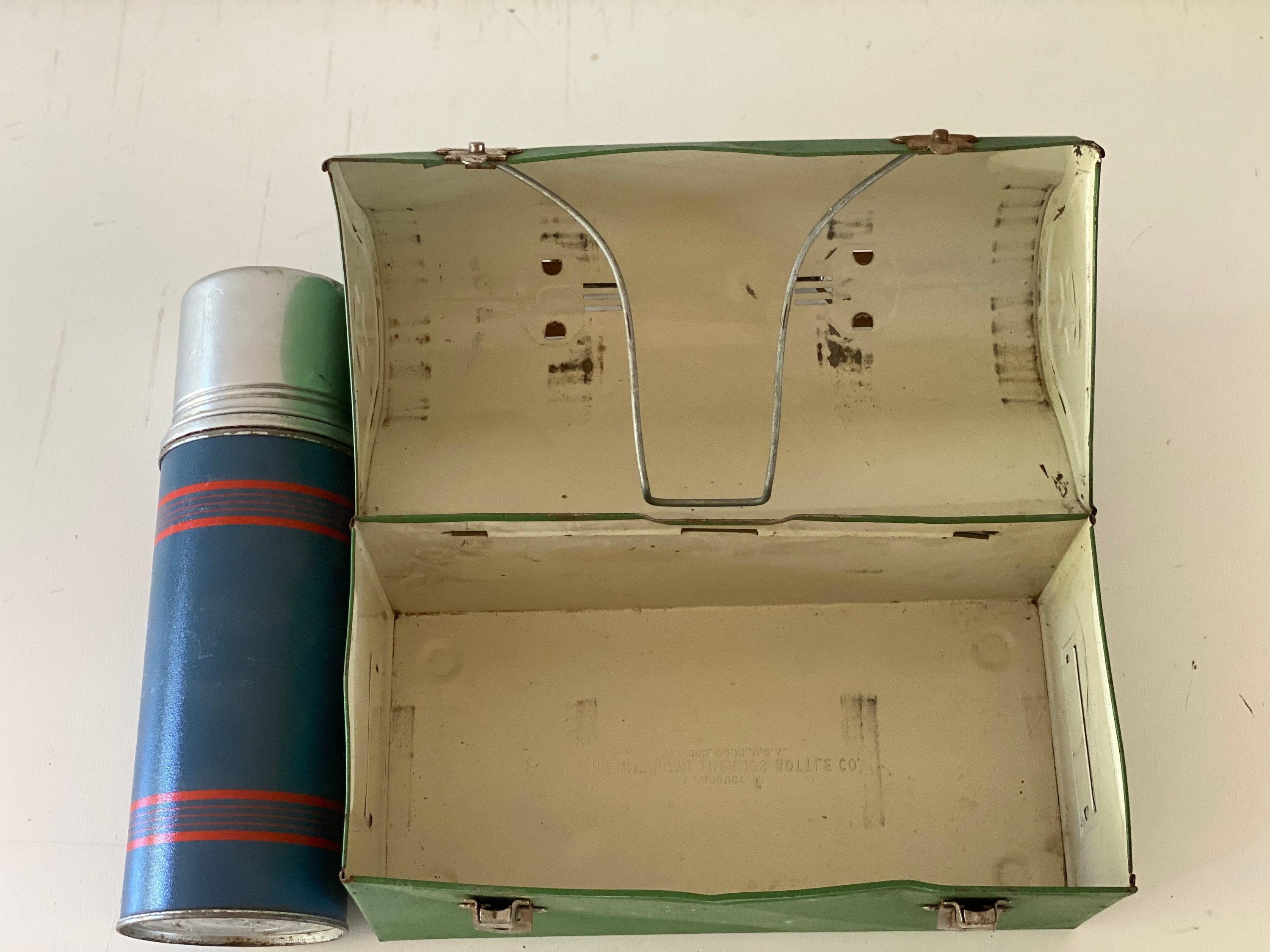 Thermos Americana Vintage 1958 Pour Boîte à Lunch En Métal - Occasion - Collection USA