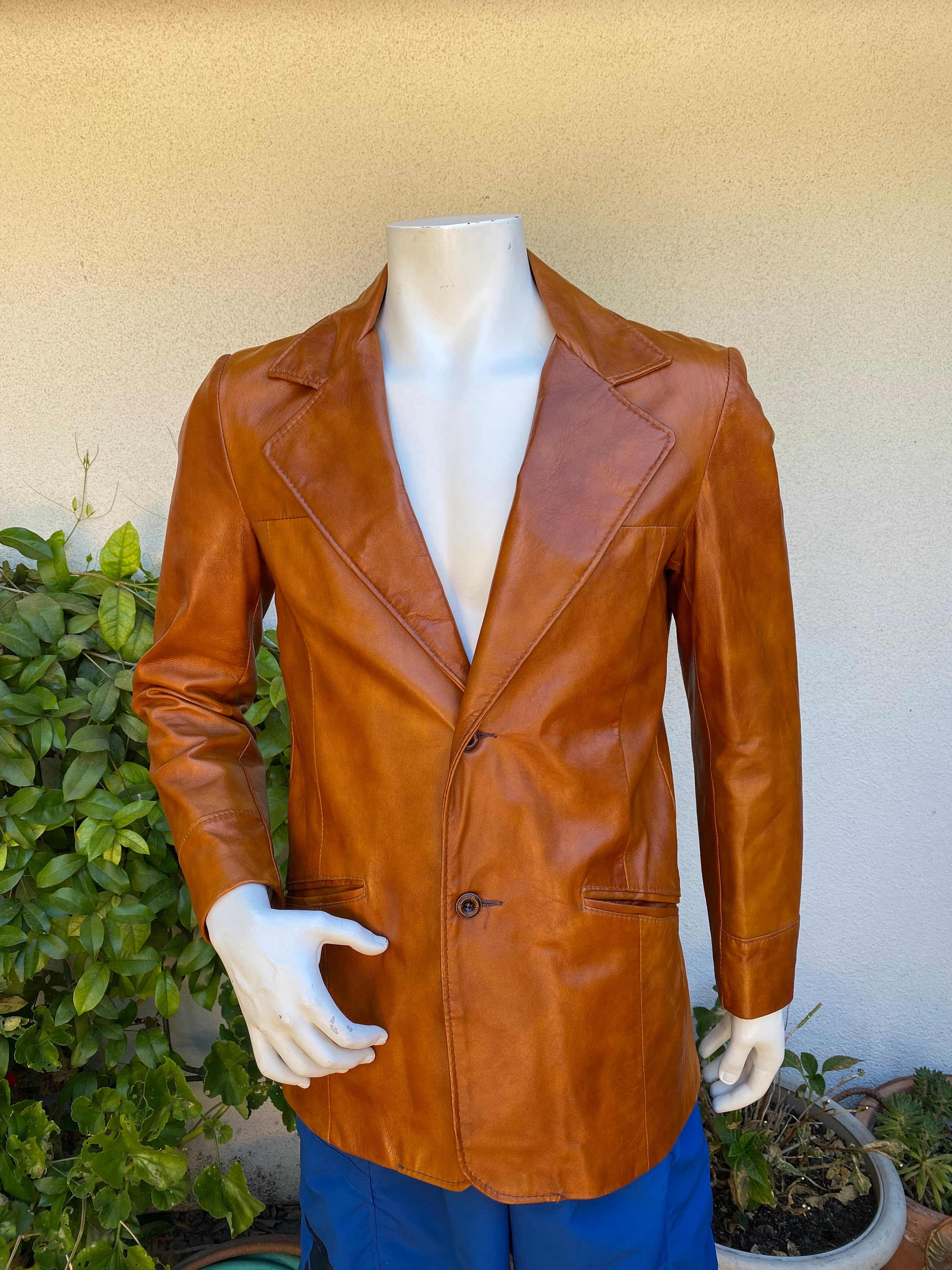 Jacket Men's Fashion 70's Style Deluxe Mens 1970 S Disco