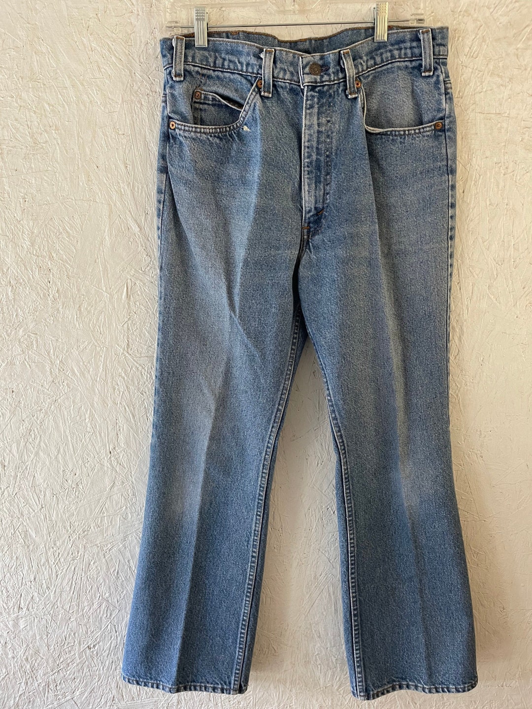 Vintage 20517 Levis Orange Tab Jeans // Stone Wash Levi's Orange