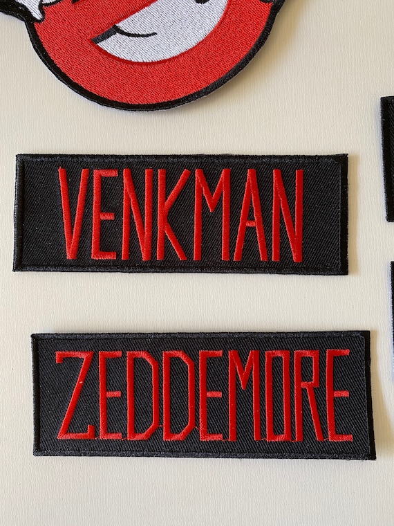 Ghostbusters Inspired Patch Iron On Logo Venkman … - image 3